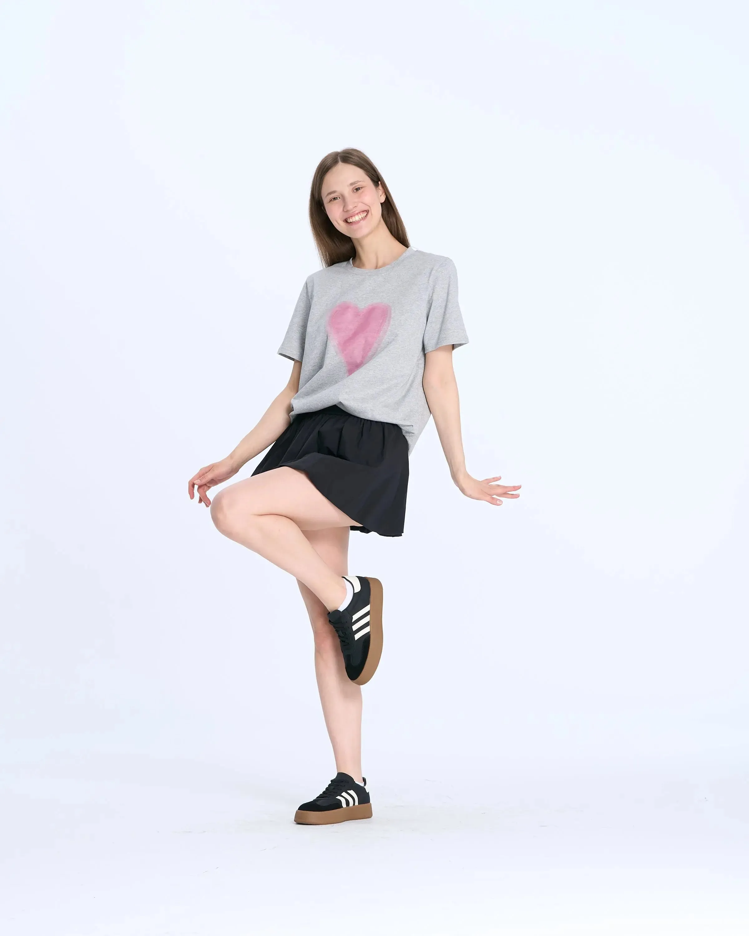 25882 Tulle Heart T-Shirt