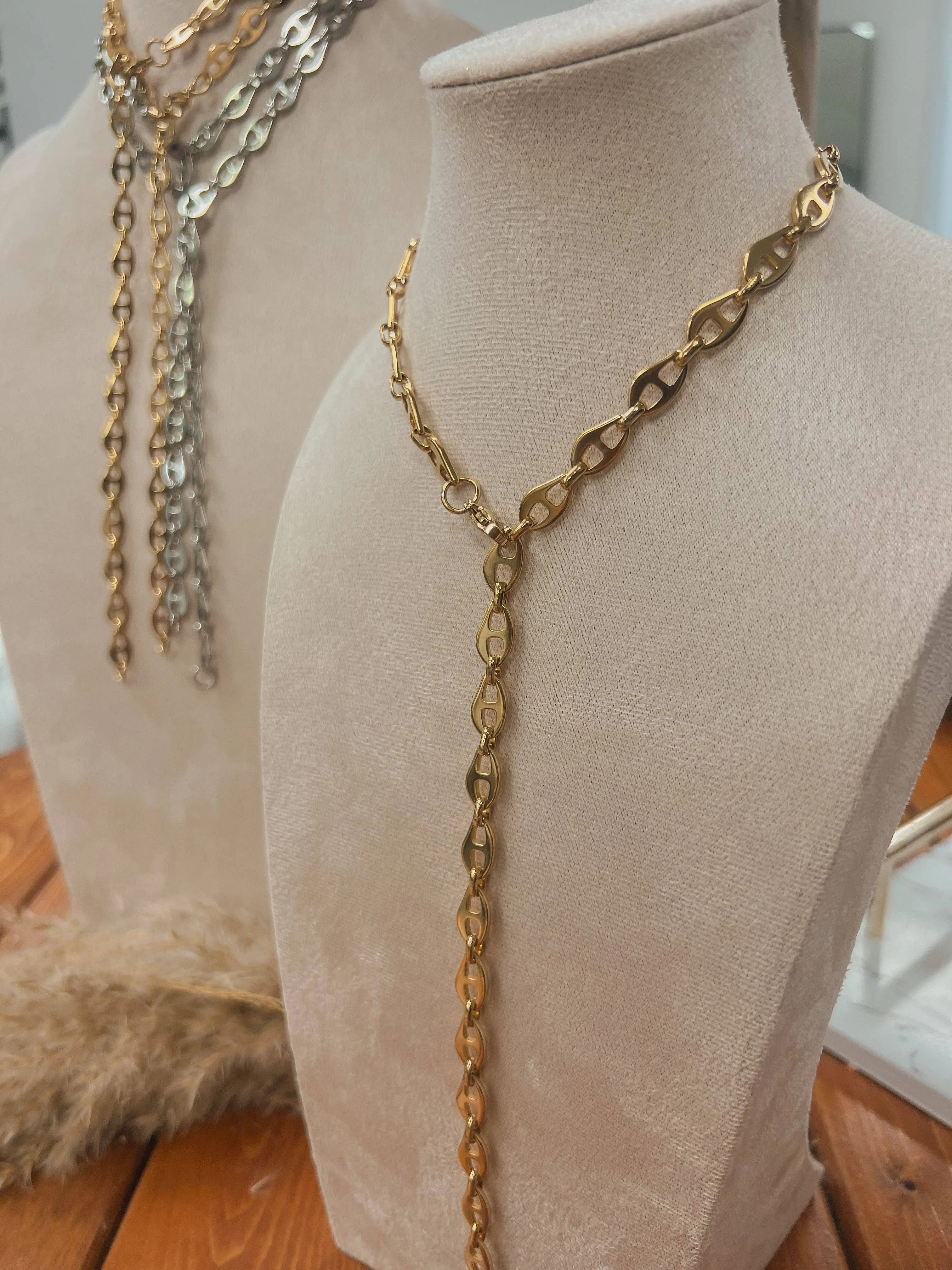 3Souls Jewelry Gold Sway Chain