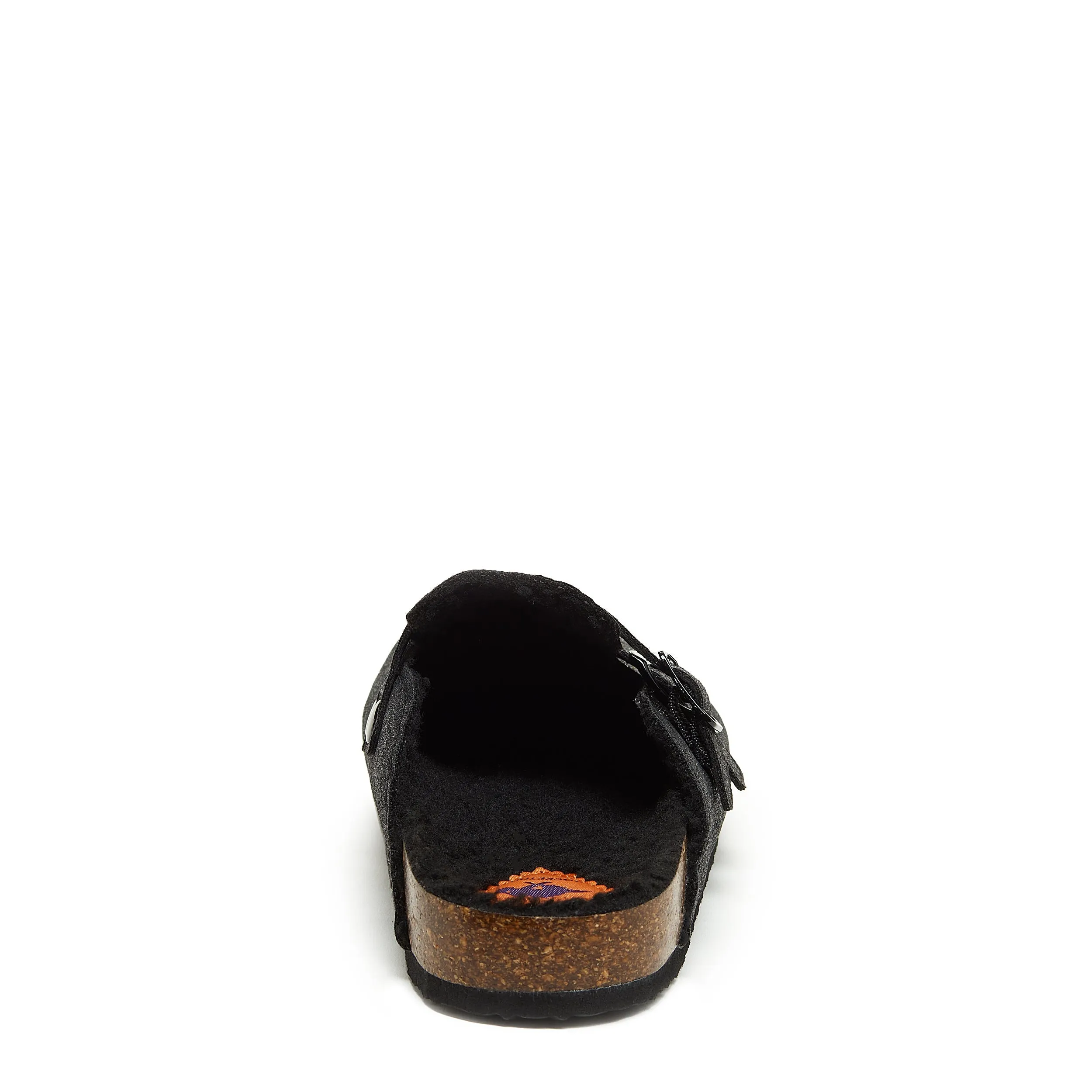 Abel Black Glitter Clogs