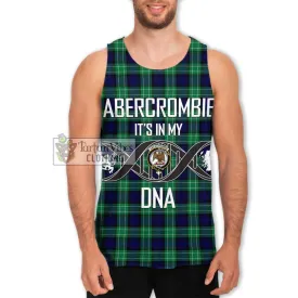 Abercrombie Tartan Men's Tank Top with Family Crest DNA In Me Style