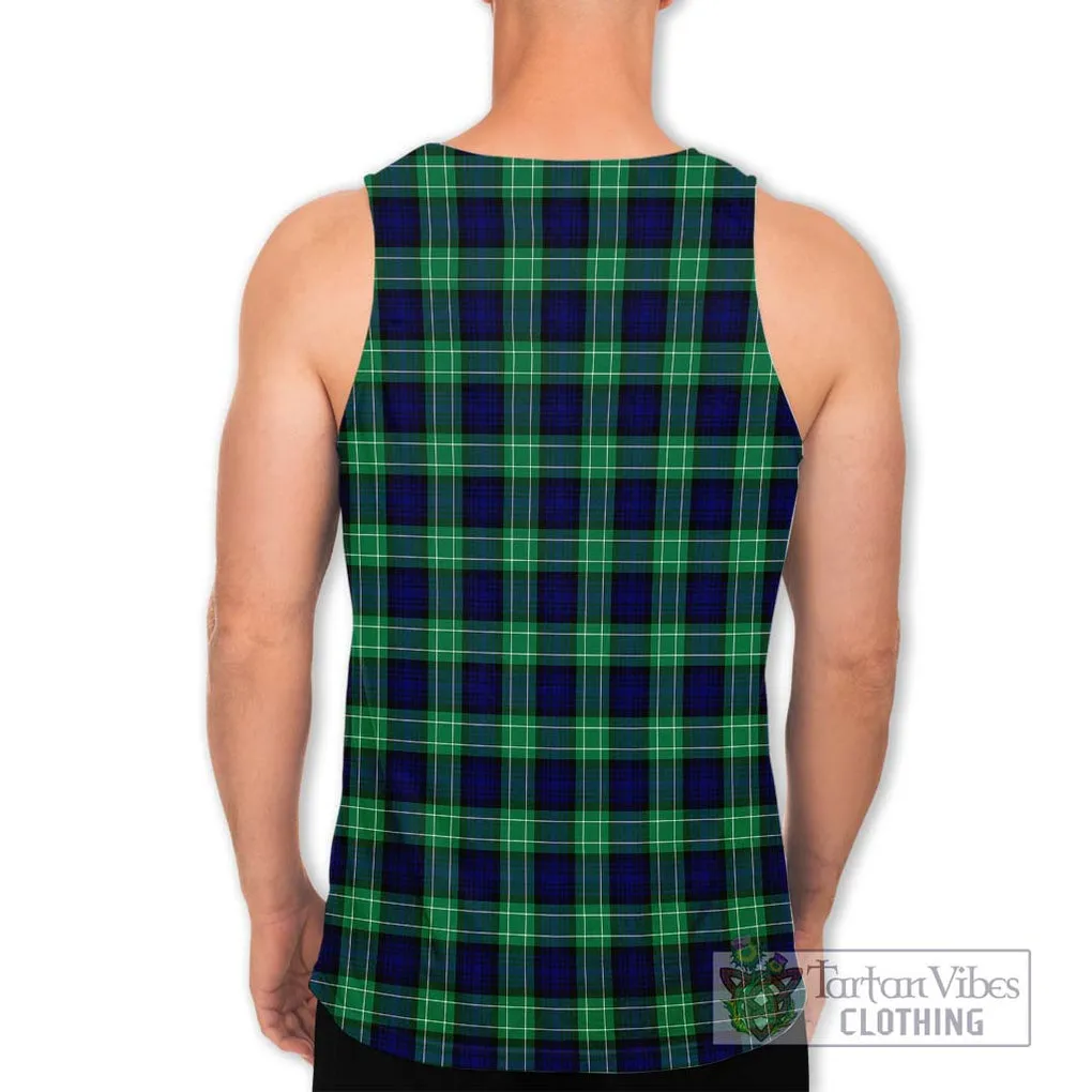 Abercrombie Tartan Men's Tank Top with Family Crest DNA In Me Style