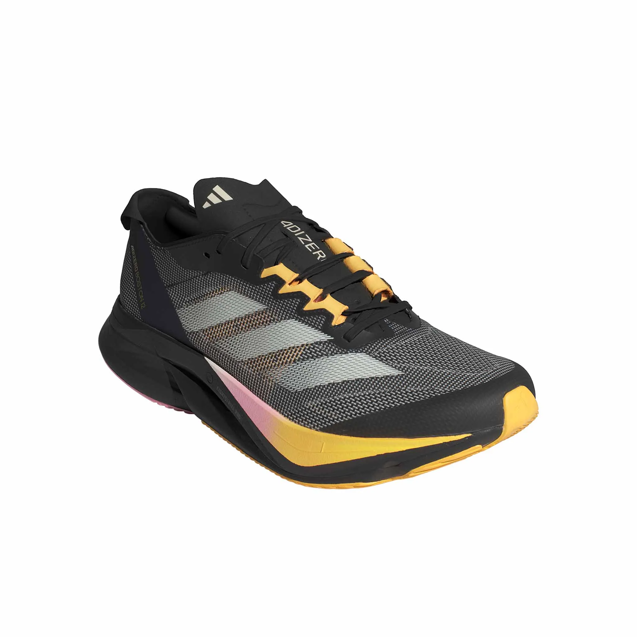 adidas | Men's Adizero Boston 12 Running Shoes - Core Black