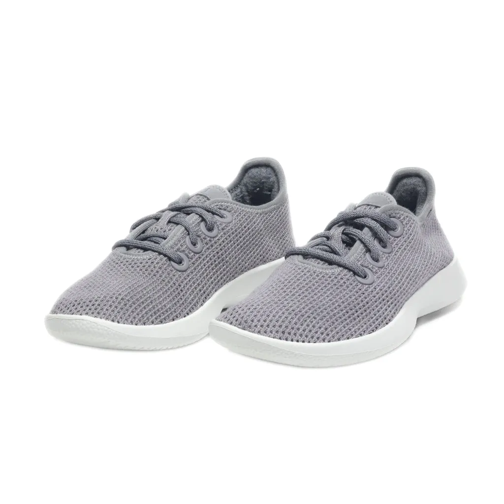 Allbirds Tree Runner Sport Shoes Fabric Grey Colour For Women