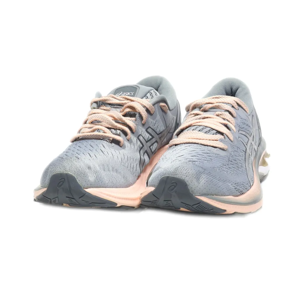 Asics Gel Kayano 27 Sport Shoes Fabric Grey Colour For Women