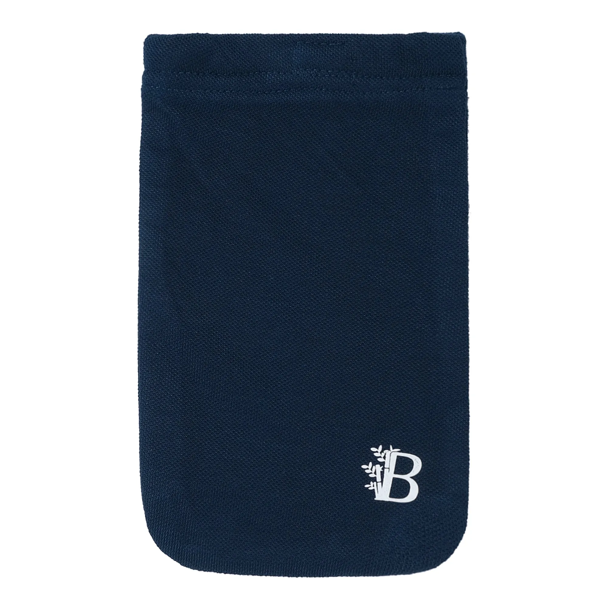 Bamboology Trends Bamboo fabric anti-bacterial navy mobile pouch