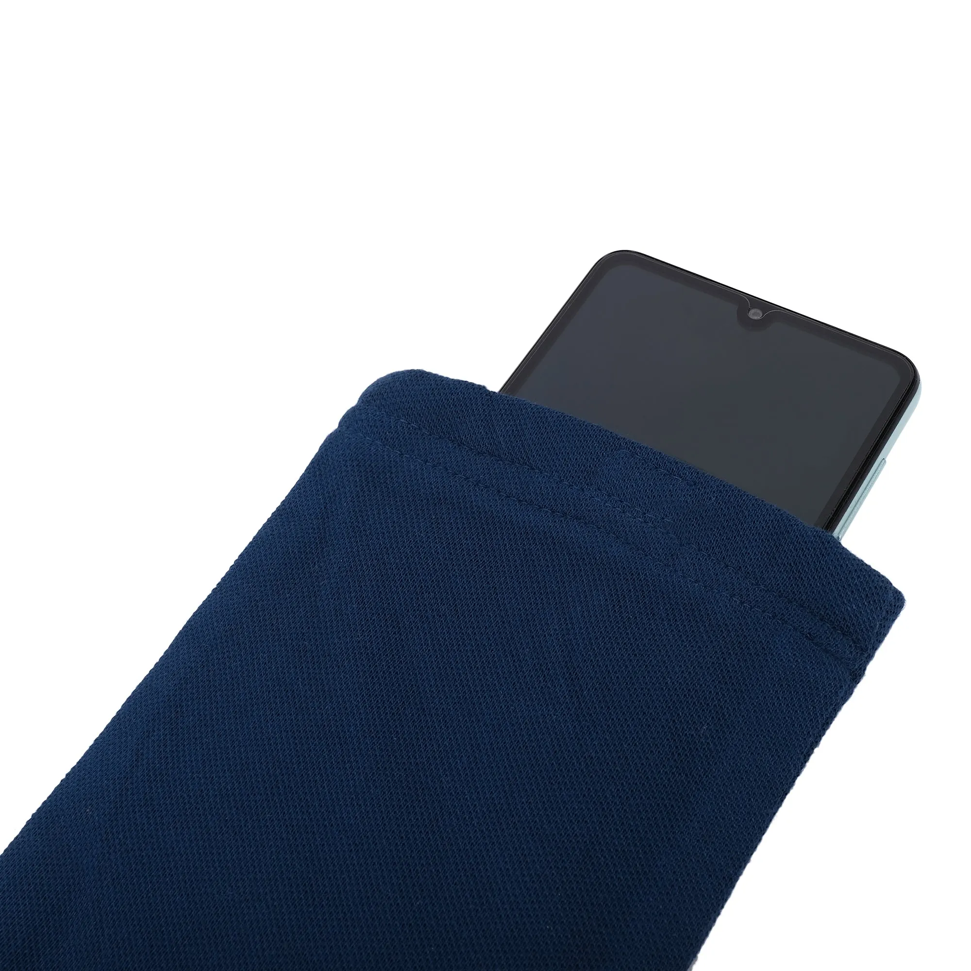 Bamboology Trends Bamboo fabric anti-bacterial navy mobile pouch