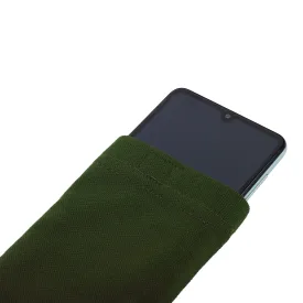 Bamboology Trends Bamboo Fabric Anti-bacterial Olive Mobile Cover