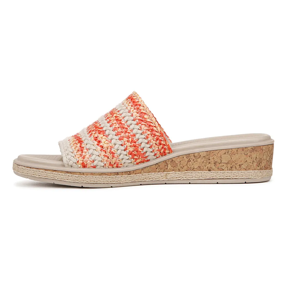 Breezy Slide Espadrille Wedge Sandals