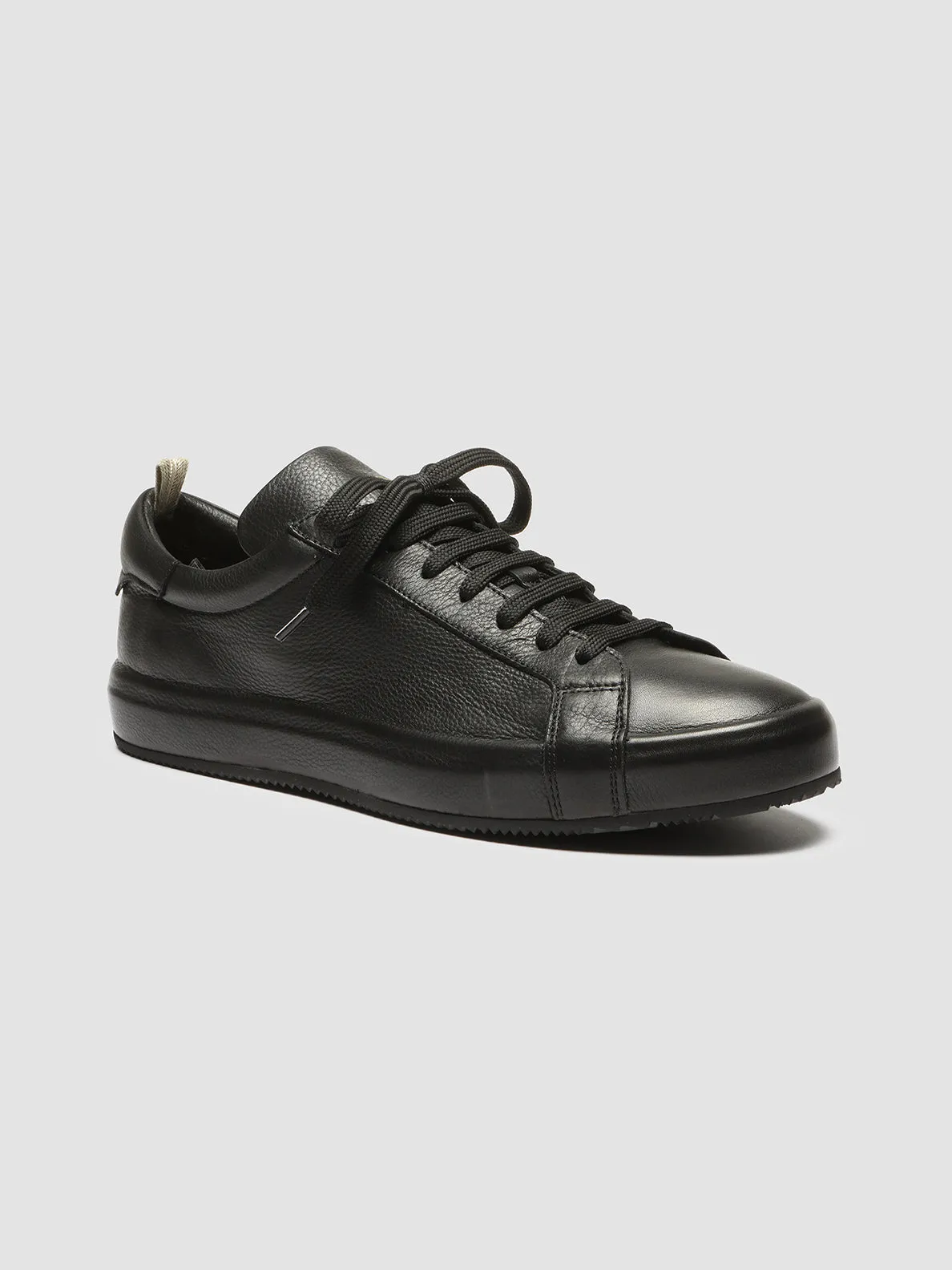 CORE 001 - Black Leather Sneakers