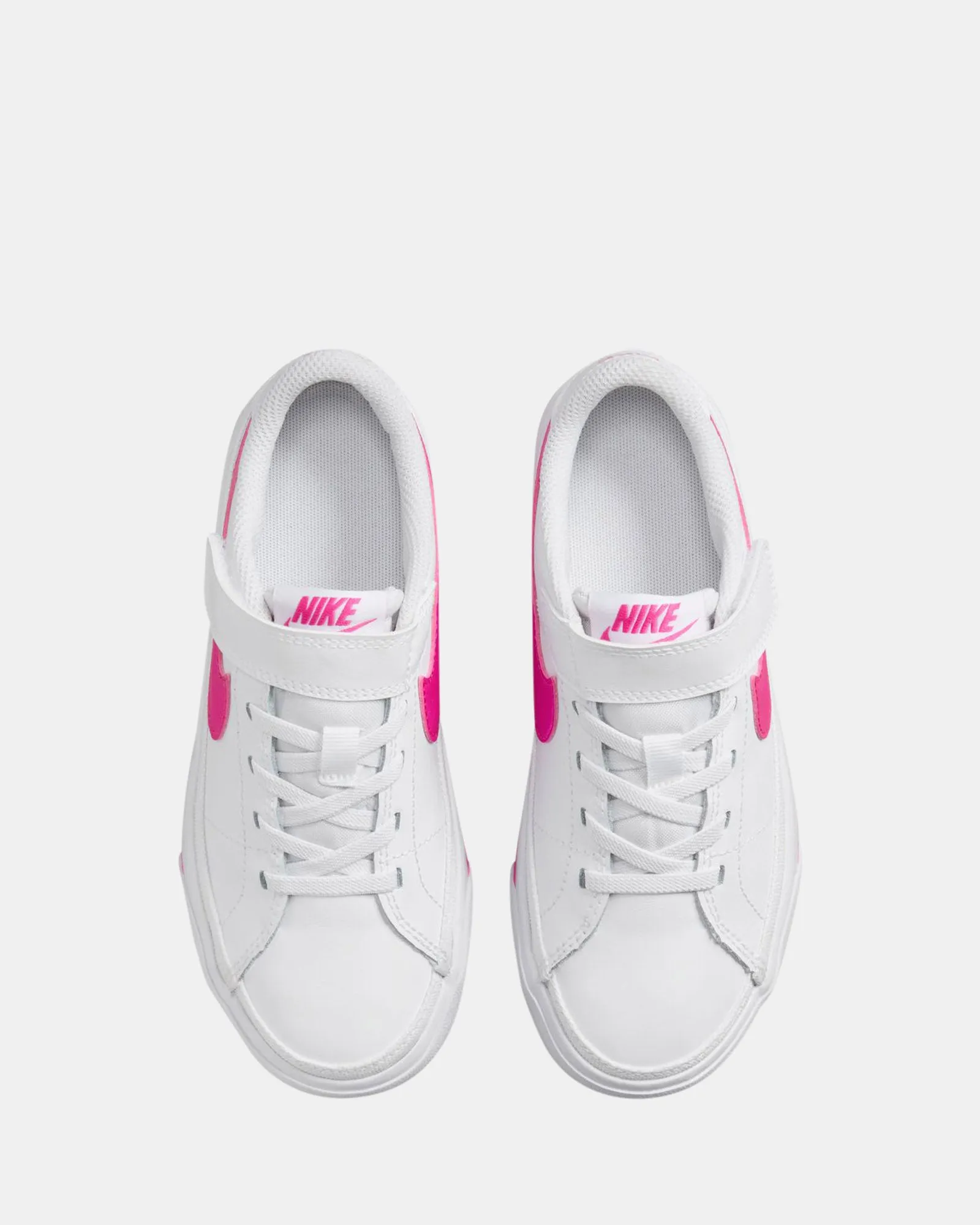 Court Legacy Pre-School White/Laser Fuchsia