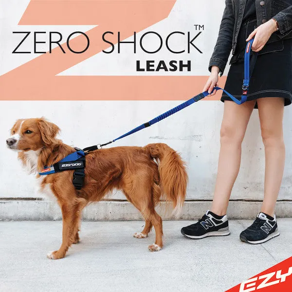 Ezy Dog 48 Zero Shock Leash - Blue