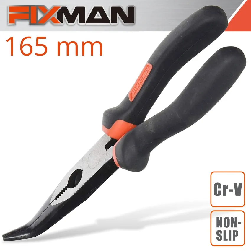 FIXMAN FIXMAN INDUSTRIAL BENT NOSE PLIERS 6' X 160MM FIX A0204