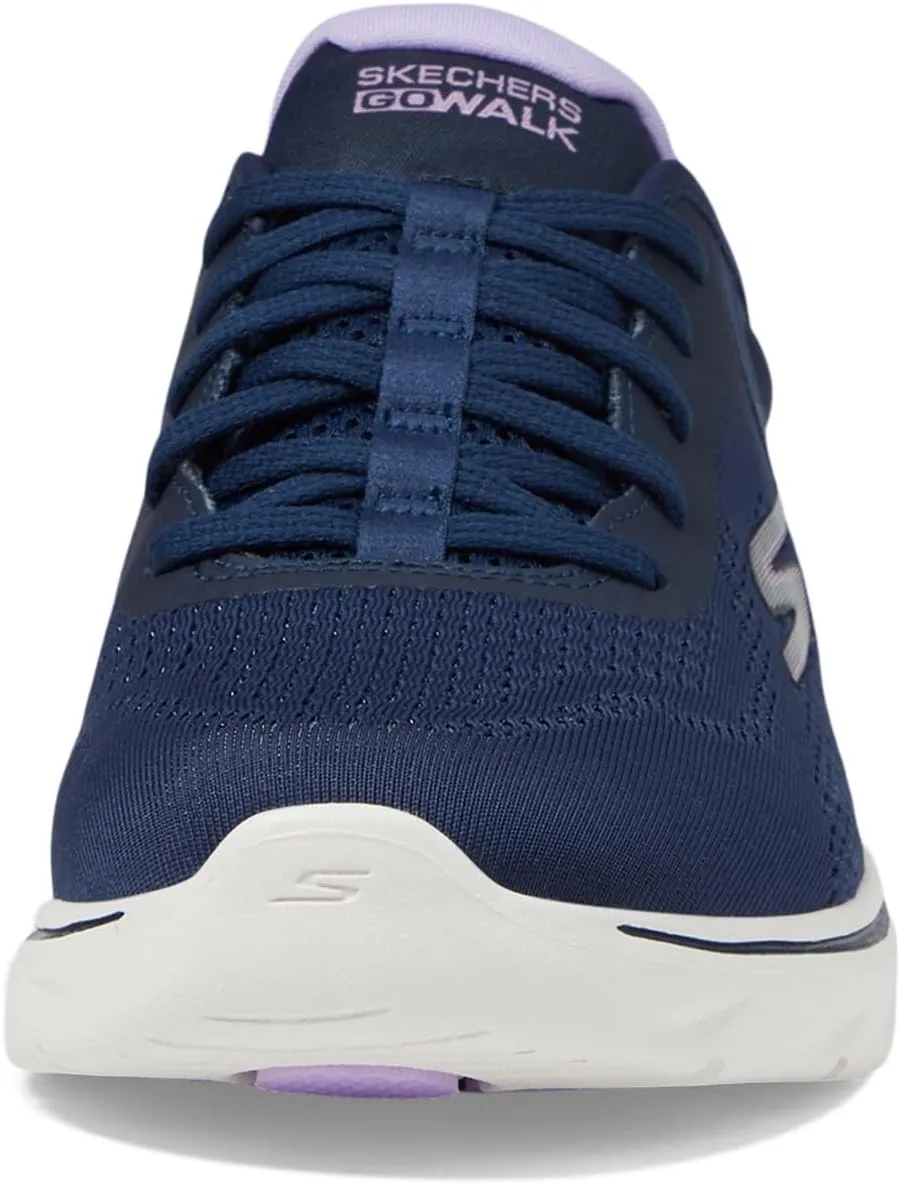 Go Walk 7 Valin Hands Free Slip-Ins SKECHERS Performance Sneakers, Navy/Lavender