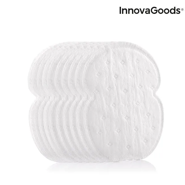 InnovaGoods Stain Stop Underarm Pads (Pack of 10)