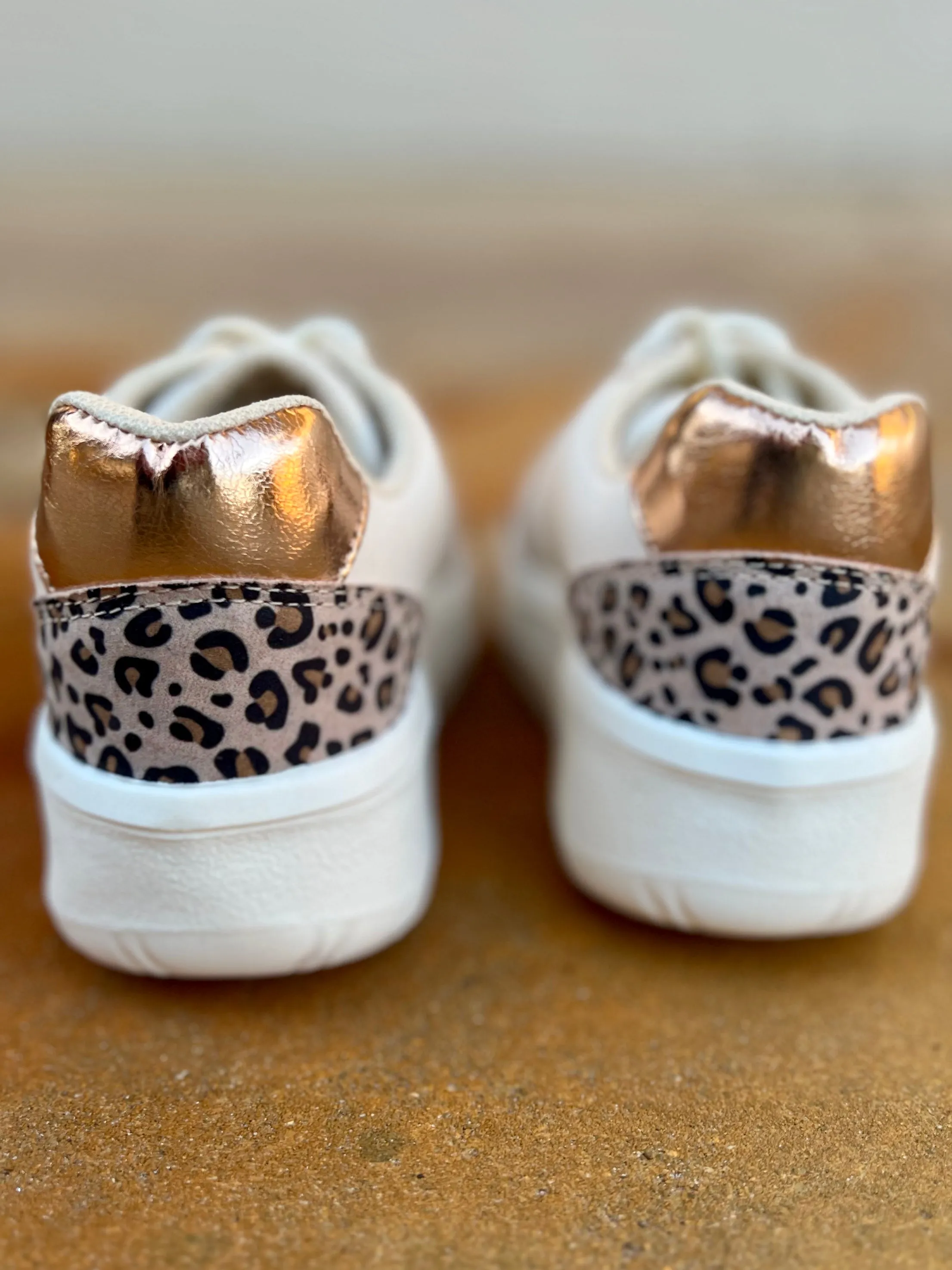 Ivy Nude Leopard Sneakers*