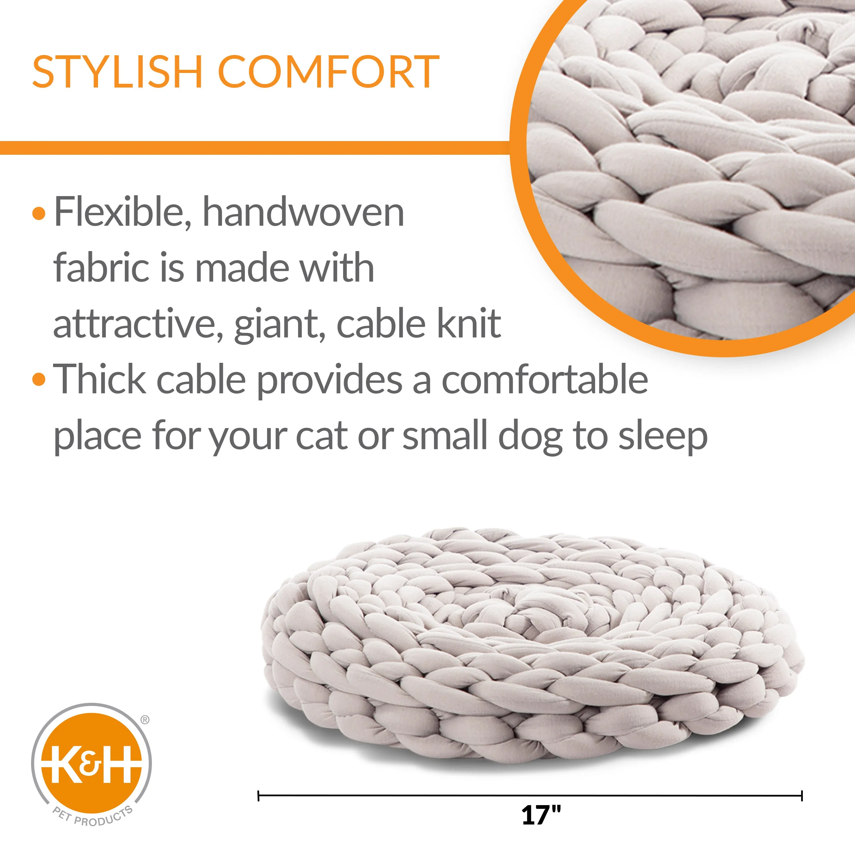 K&H Knitted Pet Bed