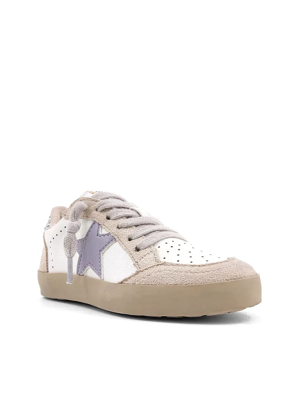 Kids Rosalia Lilac Star Sneakers