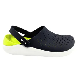 Literide 360 Unisex Clog Sandal Black-Yellow White Sole