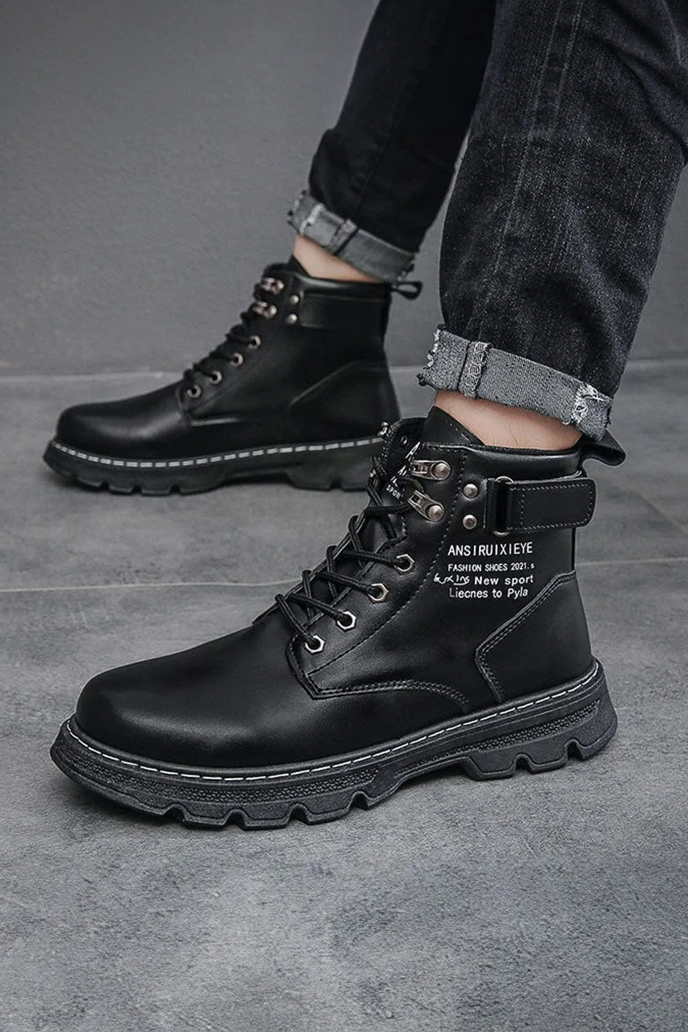 Men's Raleigh High-Top Boots