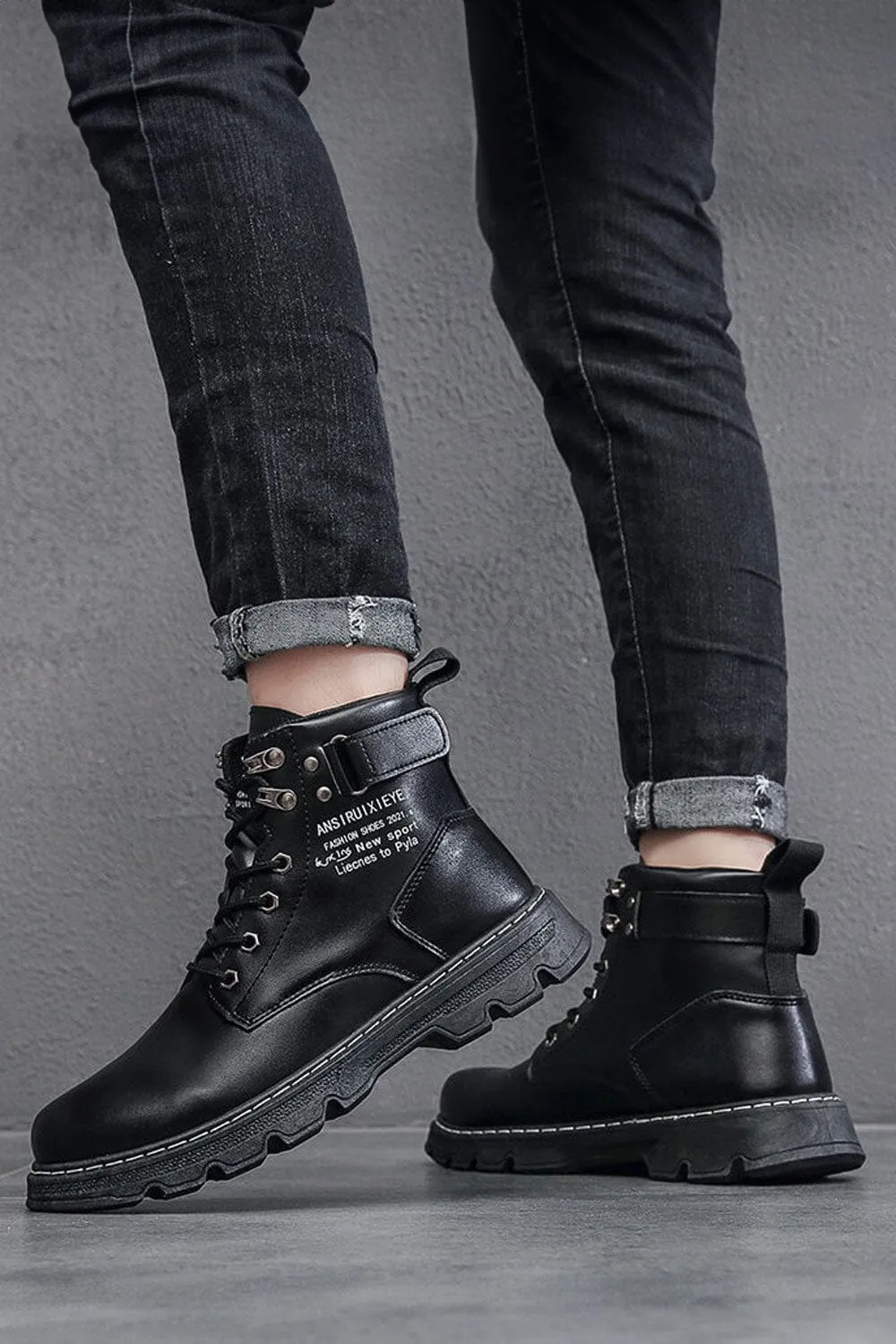 Men's Raleigh High-Top Boots