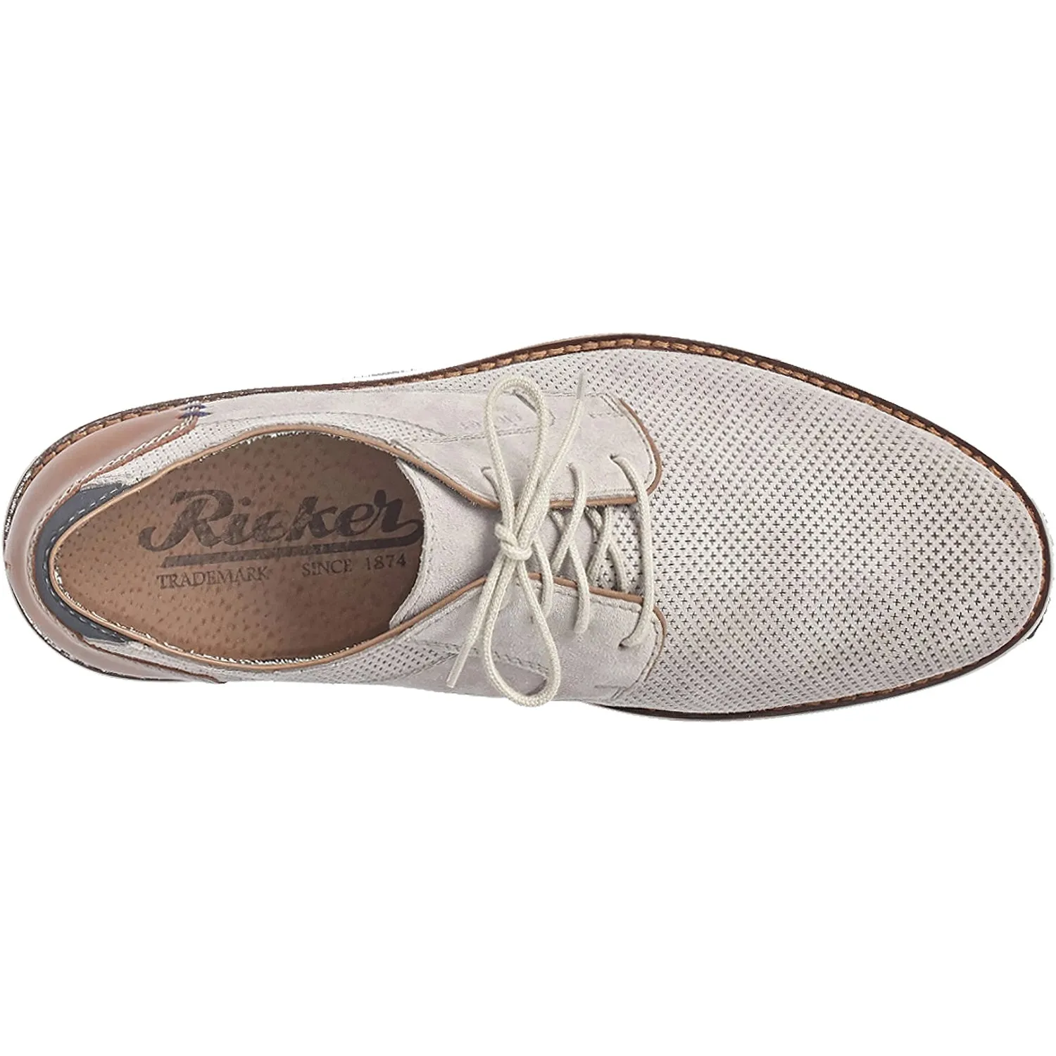 Men's Rieker 12504-41 Dimitri Cement Nubuck