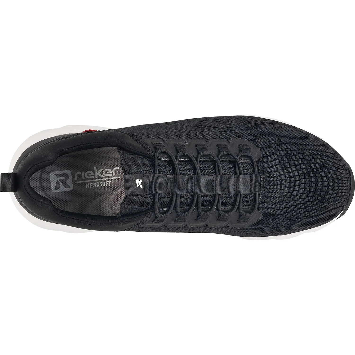 Men's Rieker Revolution 07805-00 Fabio Schwarz/Negro Mesh