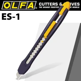 OLFA OLFA CUTTER - RECYCLED GREEN 9mm  SNAP OFF KNIFE CUTTER CTR ES1