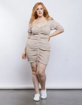 Plus Size Miranda Smocked Dress