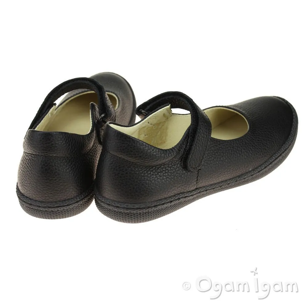 Primigi PTF 24322 Girls Black School Shoe