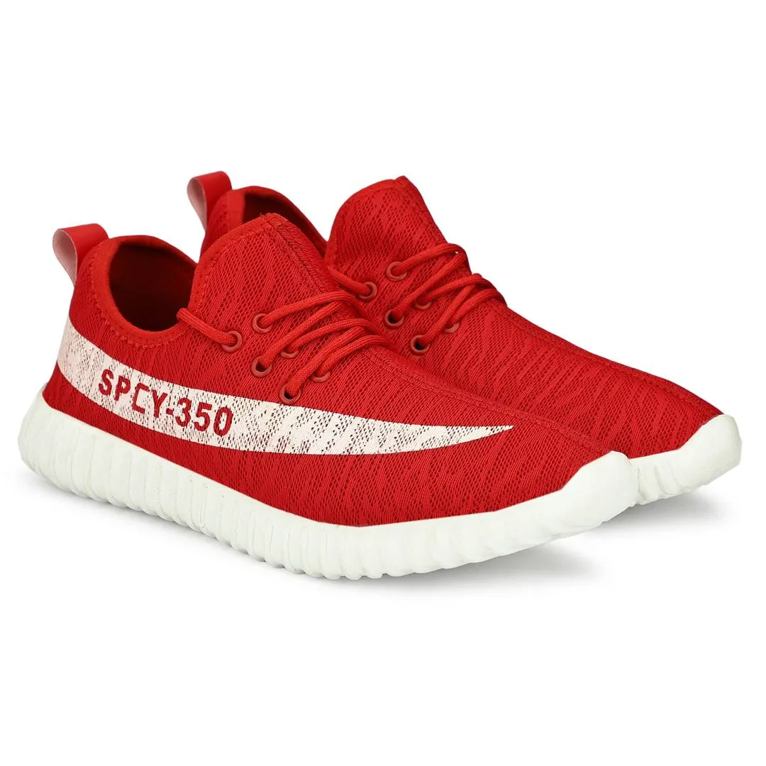 Red Trending Sneakers For Multipurpose Use