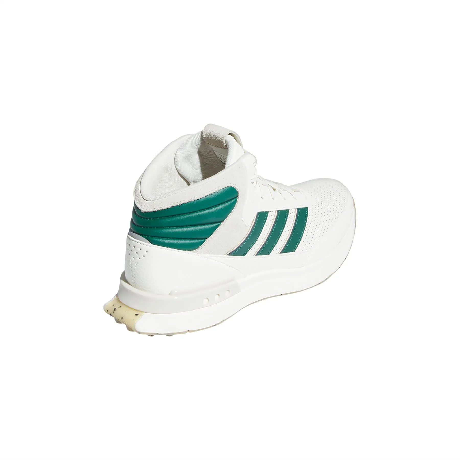 S2G Spikeless Mid Cut Golf Shoes White/Green - 2024