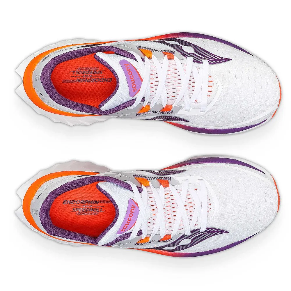 Saucony Women's Endorphin Speed 4 - White/Violet