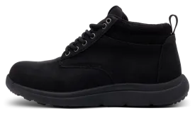 Scout wide-fit black boot - women